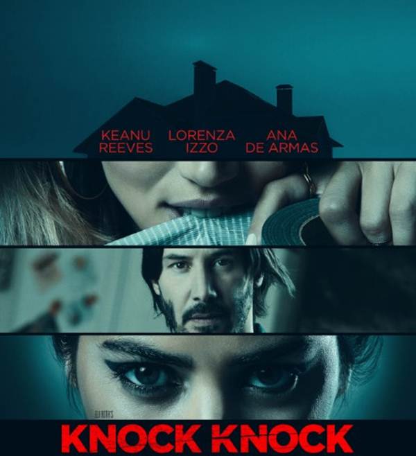 KEANU REEVES Gây thất vọng trong phim kinh dị mới Knock Knock